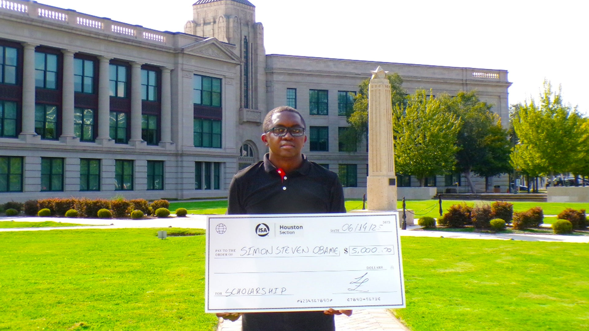 HCC Central student earns International Society of Automation scholarship